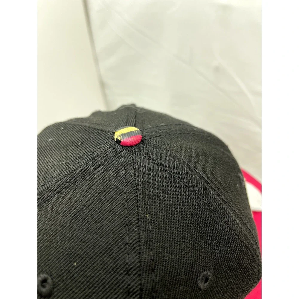 San Antonio Spurs Hat Cap New Era NBA HWC 9Fifty Strapback Pink Black‎ Zubaz